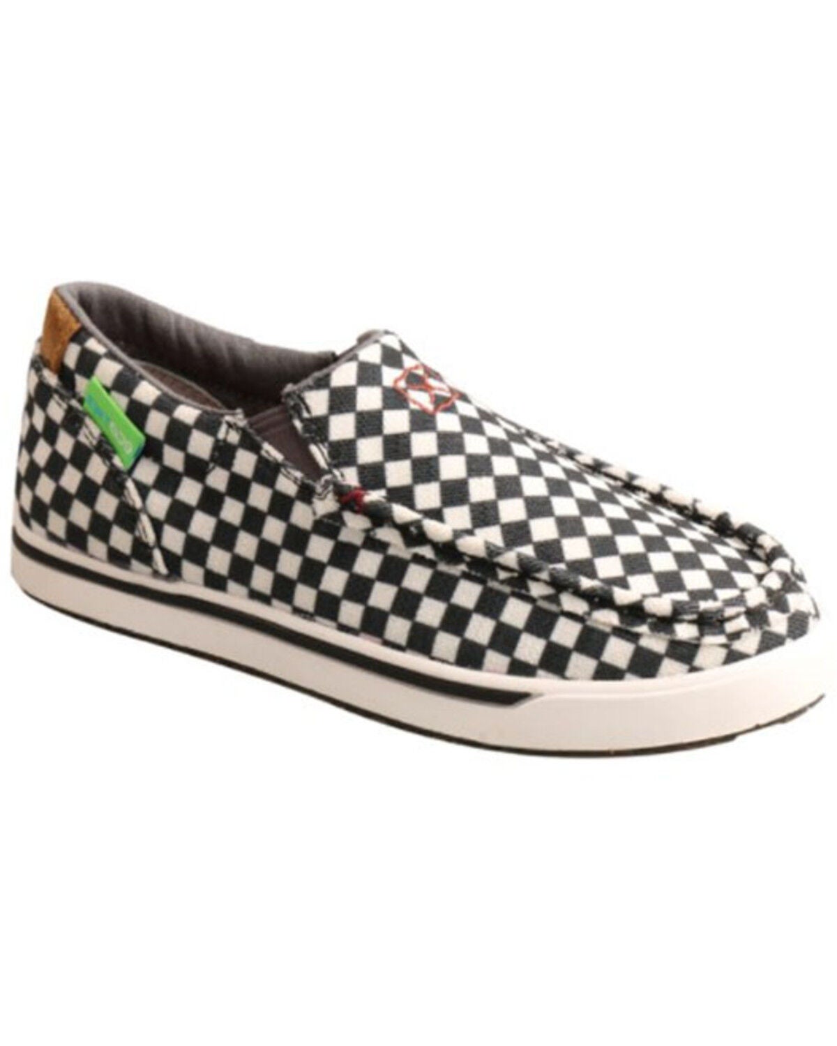 Twisted X Boys' Kicks Casual Shoes - Moc Toe, Black, hi-res
