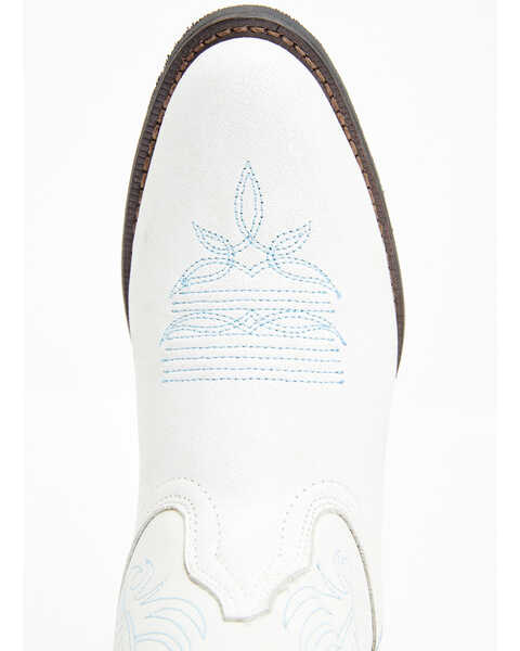 Image #6 - Laredo Women's Roxy Western Booties - Medium Toe , Off White, hi-res