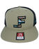 Image #1 - Lane Frost Men's Roundup Southwestern Logo Ball Cap, Tan, hi-res