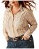 Image #1 - Ariat Women's Alyssa Wallpaper Print Long Sleeve Snap Western Shirt - Plus, Multi, hi-res