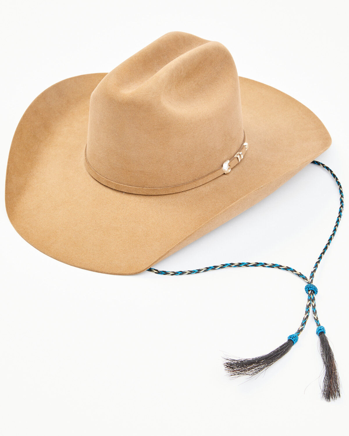 Image #4 - Colorado Horsehair Assorted Stampede Strings Hatband, Natural, hi-res