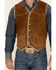 Image #4 - Scully Boar Suede Leather Vest, Brown, hi-res