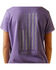 Image #3 - Ariat Women's Rebar Strong Reflective American Flag Short Sleeve Graphic T-Shirt, Purple, hi-res
