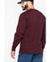 Image #2 - Carhartt Men's Loose Fit Heavyweight Long Sleeve Logo Pocket Work T-Shirt, Port, hi-res