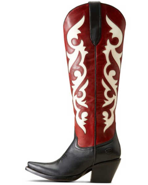 Image #5 - Ariat Women's Elvira Tall Western Boots - Snip Toe , Black, hi-res