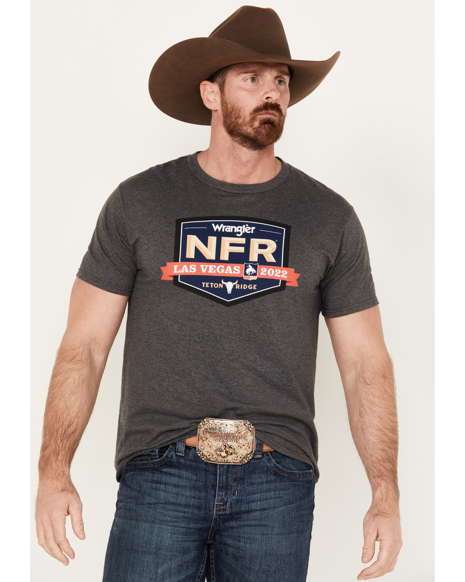Wrangler Men's Pro 2022 NFR Las Vegas Short Sleeve Graphic T-Shirt |  Sheplers