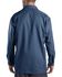 Image #2 - Dickies Men's Solid Twill Button Down Long Sleeve Work Shirt, Navy, hi-res