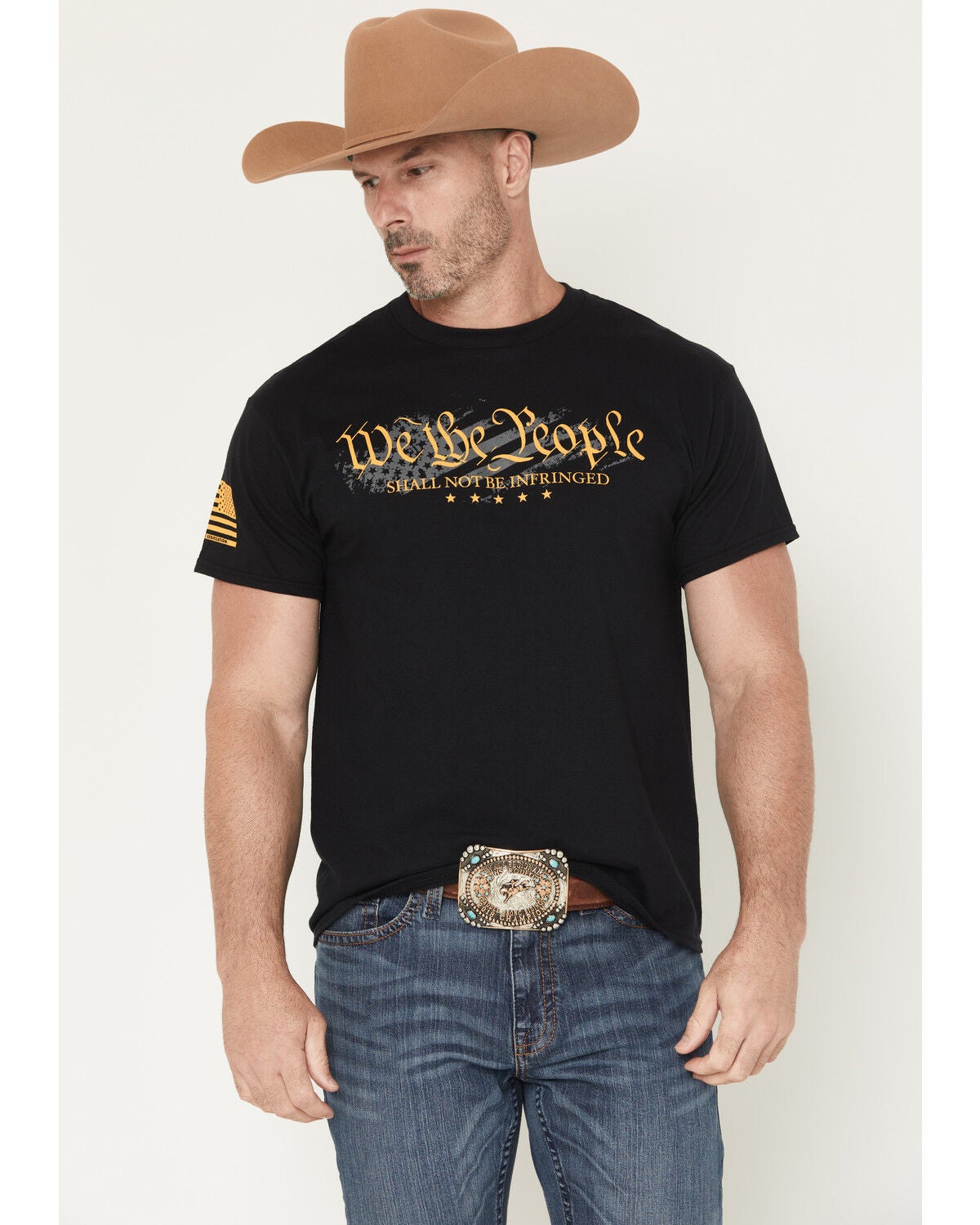 NRA Men's We The People Short Sleeve Graphic T-Shirt, Black, hi-res