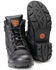 Image #4 - Milwaukee Leather Women's Front Lace Motorcycle Boots - Round Toe, Black, hi-res