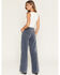 Image #3 - Wrangler Women's Medium Wash High Rise Bailey Wide Leg Denim Jeans, Medium Wash, hi-res