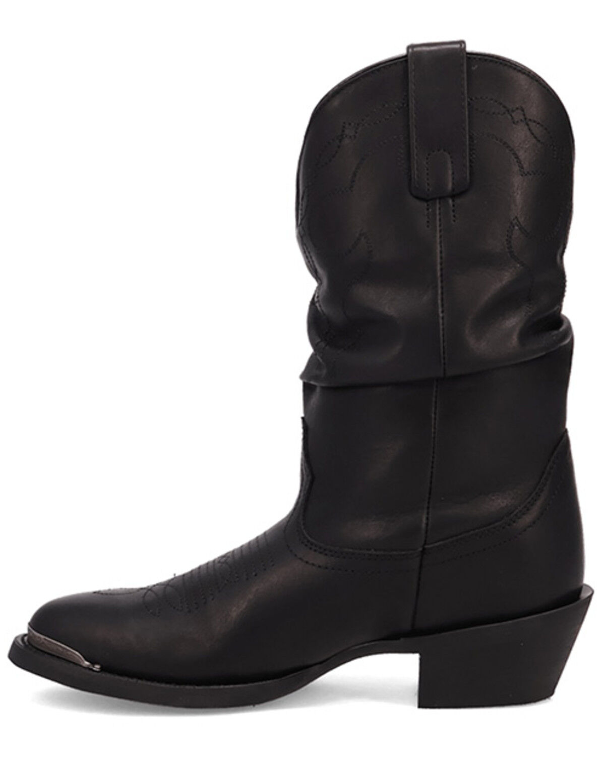 Image #3 - Laredo Women's Lazy River Western Boots - Round Toe, Black, hi-res