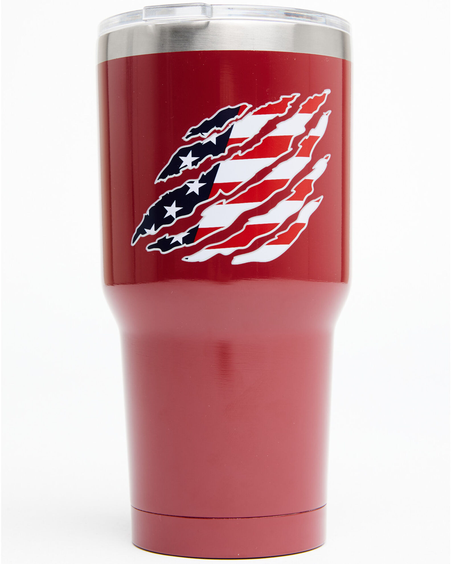 Image #1 - Boot Barn Slasher Flag Tumbler, Red, hi-res
