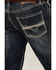 Image #4 - Rock & Roll Denim Men's Boot Barn Exclusive Double Barrel Medium Wash Relaxed Bootcut Stretch Denim Jeans, Medium Wash, hi-res