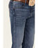 Wrangler Retro Men's Nightsky Medium Wash Stretch Slim Bootcut Jeans , Blue, hi-res