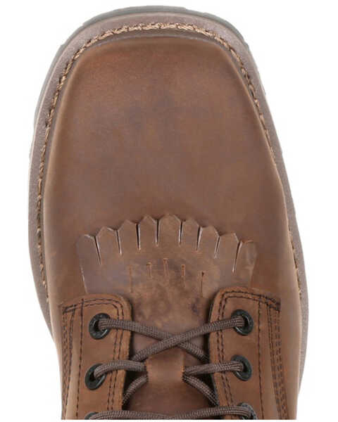 Image #6 - Rocky Men's Waterproof Logger Boots - Composite Toe, Dark Brown, hi-res