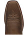 Image #6 - Laredo Men's Iron Ridge Performance Western Boots - Square Toe, Brown, hi-res