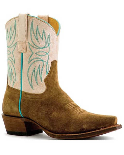 Macie Bean Women's Little Debbie Western Boots - Snip Toe, Sand, hi-res