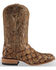 Image #2 - Cody James Men's Pirarucu Exotic Boots -  Broad Square Toe , Brown, hi-res