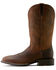 Image #2 - Ariat Men's Sport Rustler Western Boots - Broad Square Toe, Brown, hi-res