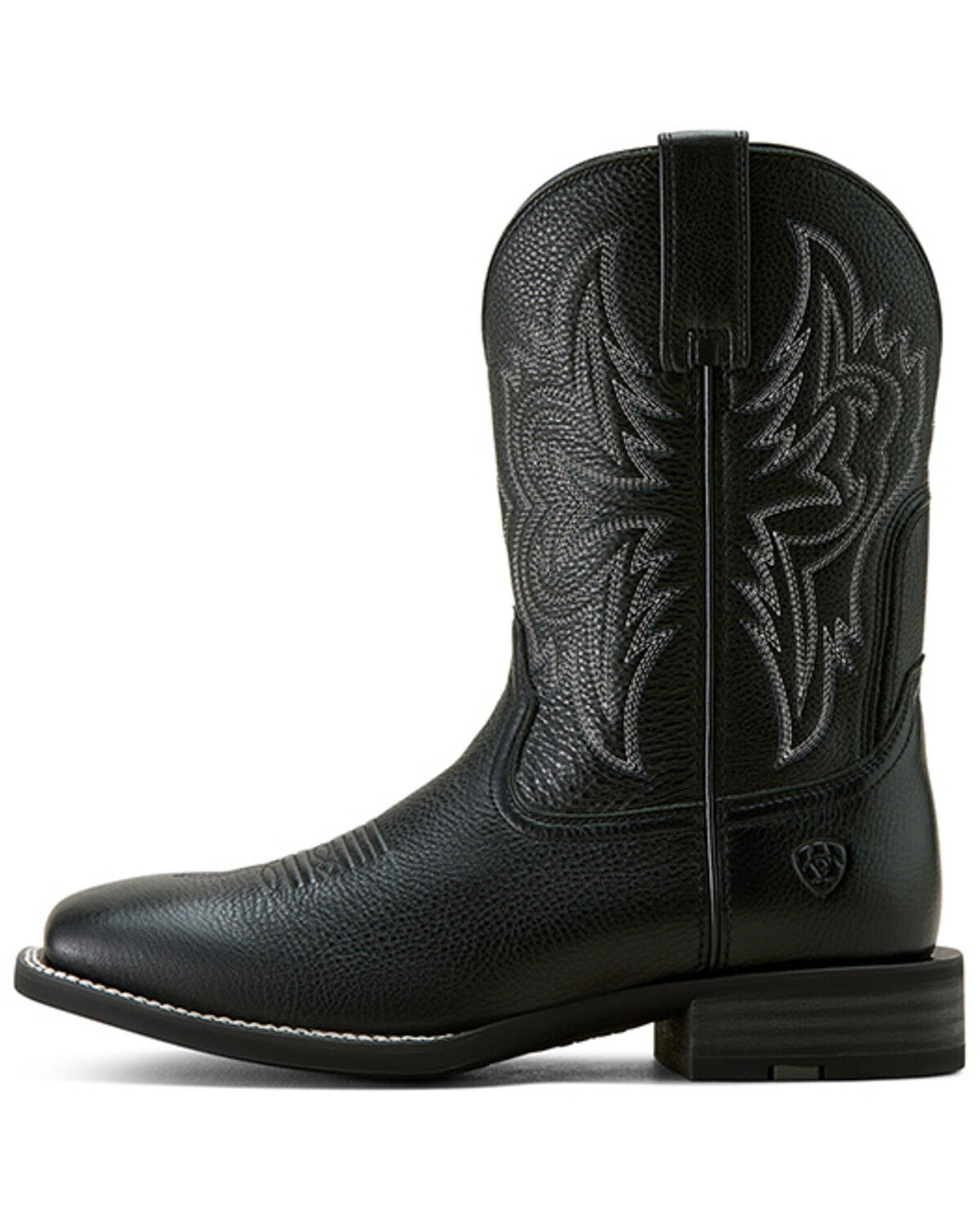 Image #2 - Ariat Men's Big Rig Performance Western Boots - Broad Square Toe, Black, hi-res