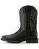 Image #2 - Ariat Men's Big Rig Performance Western Boots - Broad Square Toe, Black, hi-res