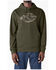 Image #1 - Dickies Men's Durable Water Resistant Hooded Work Sweatshirt, Moss Green, hi-res