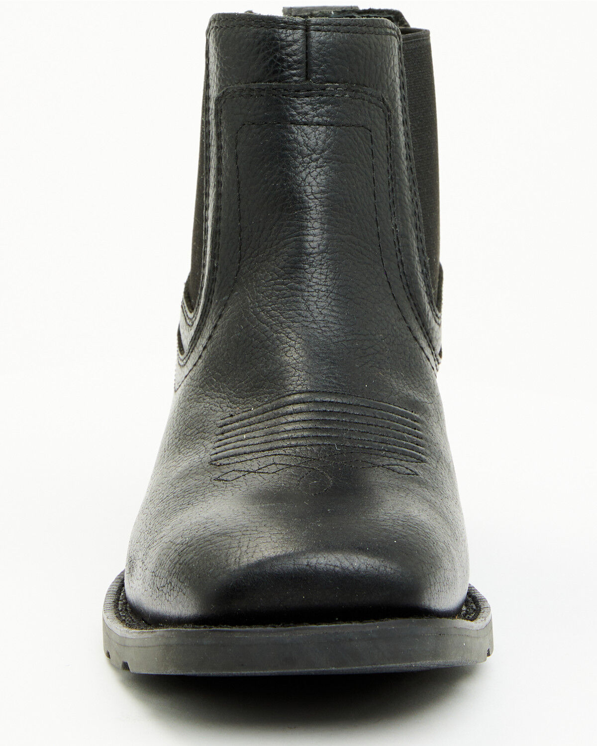 Image #4 - Cody James Men's Ranger Chelsea Boots - Broad Square Toe, Black, hi-res