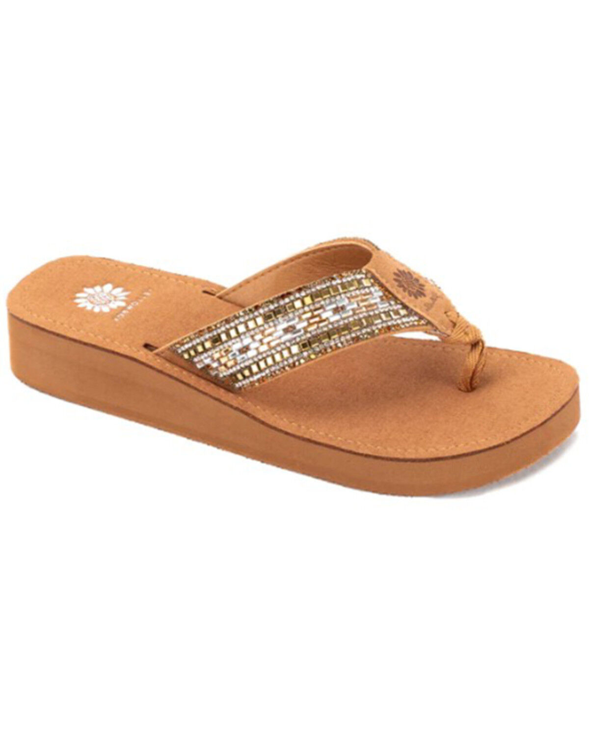 Image #1 - Yellow Box Women's Jabiru Sandals, Tan, hi-res