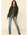 STS Ranchwear Women's Jolene Canvas Sherpa Jacket , Olive, hi-res