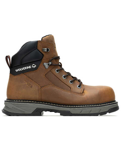 Image #2 - Wolverine Men's 6" Reforce EnergyBound™ CarbonMax® Work Boots - Composite Toe , Beige, hi-res