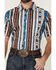 Image #3 - RANK 45&reg; Men's Dylon Southwestern Striped Print Short Sleeve Button-Down Stretch Western Shirt, Multi, hi-res
