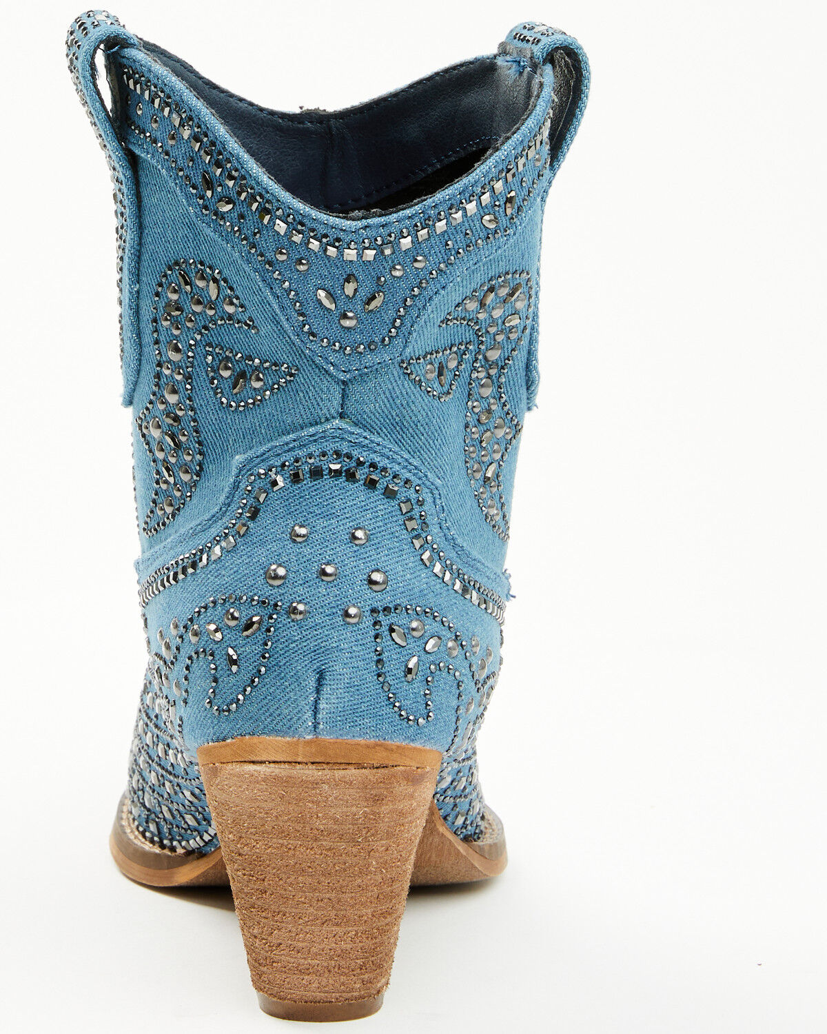 Image #5 - Very G Women's Show Off Fashion Booties - Round Toe, Blue, hi-res