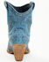 Image #5 - Very G Women's Show Off Fashion Booties - Round Toe, Blue, hi-res