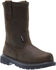 Wolverine Men's Floorhand Waterproof Wellington Work Boots - Steel Toe, Dark Brown, hi-res