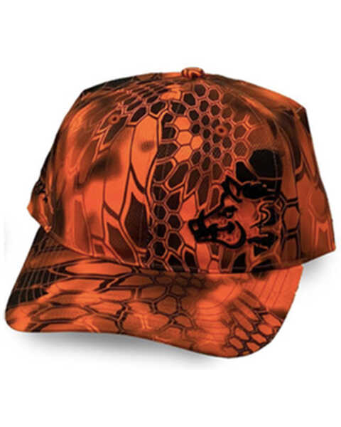 Oil Field Hats Men's Orange & Kryptek Baseball Cap, Orange, hi-res