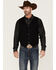 Moonshine Spirit Men's Sunday Brunch Button Down Western Vest , Black, hi-res