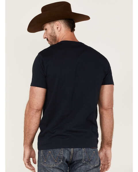 Image #4 - Wrangler Men's 75 Years Horse Graphic T-Shirt , Dark Blue, hi-res