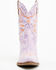 Image #4 - Dingo Women's Y'all Need Dolly Western Boots - Snip Toe, Purple, hi-res