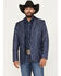 Image #1 - Panhandle Men's Paisley Print Slim Sportcoat, Indigo, hi-res