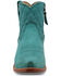 Image #4 - Twisted X Women's 6" Steppin' Out Booties - Snip Toe , Blue, hi-res