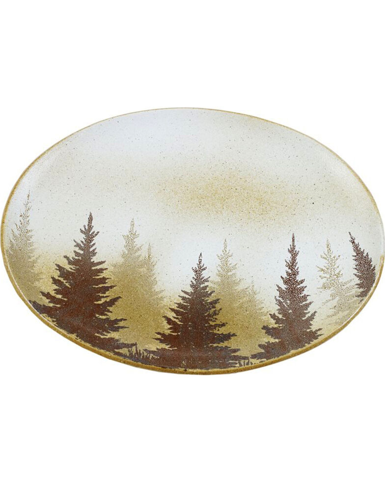 HiEnd Accents Clearwater Pines Serving Platter - 4 Piece, Multi, hi-res