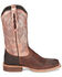 Image #2 - Tony Lama Women's Gabriella Western Boots - Square Toe , Brown, hi-res