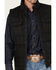 Image #3 - Cody James Men's Quilted Oil Skin Snap Vest, Black, hi-res