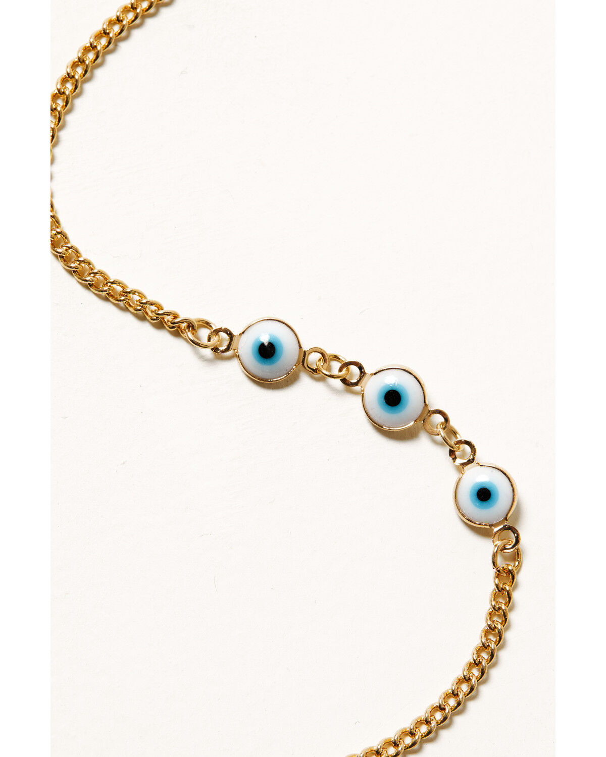 Image #4 - Shyanne Women's 5-Piece Flower Beaded Evil Eye Heart Bracelet Set, Gold, hi-res