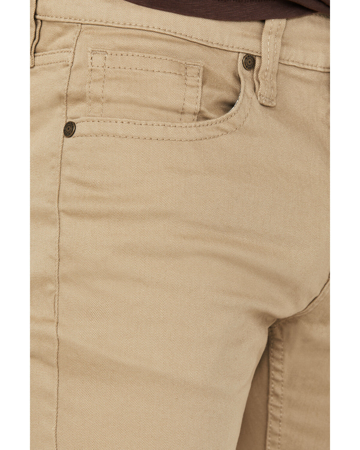 Image #2 - Cody James Men's Dalton Tan Slim Straight Stretch Denim Jeans, Tan, hi-res