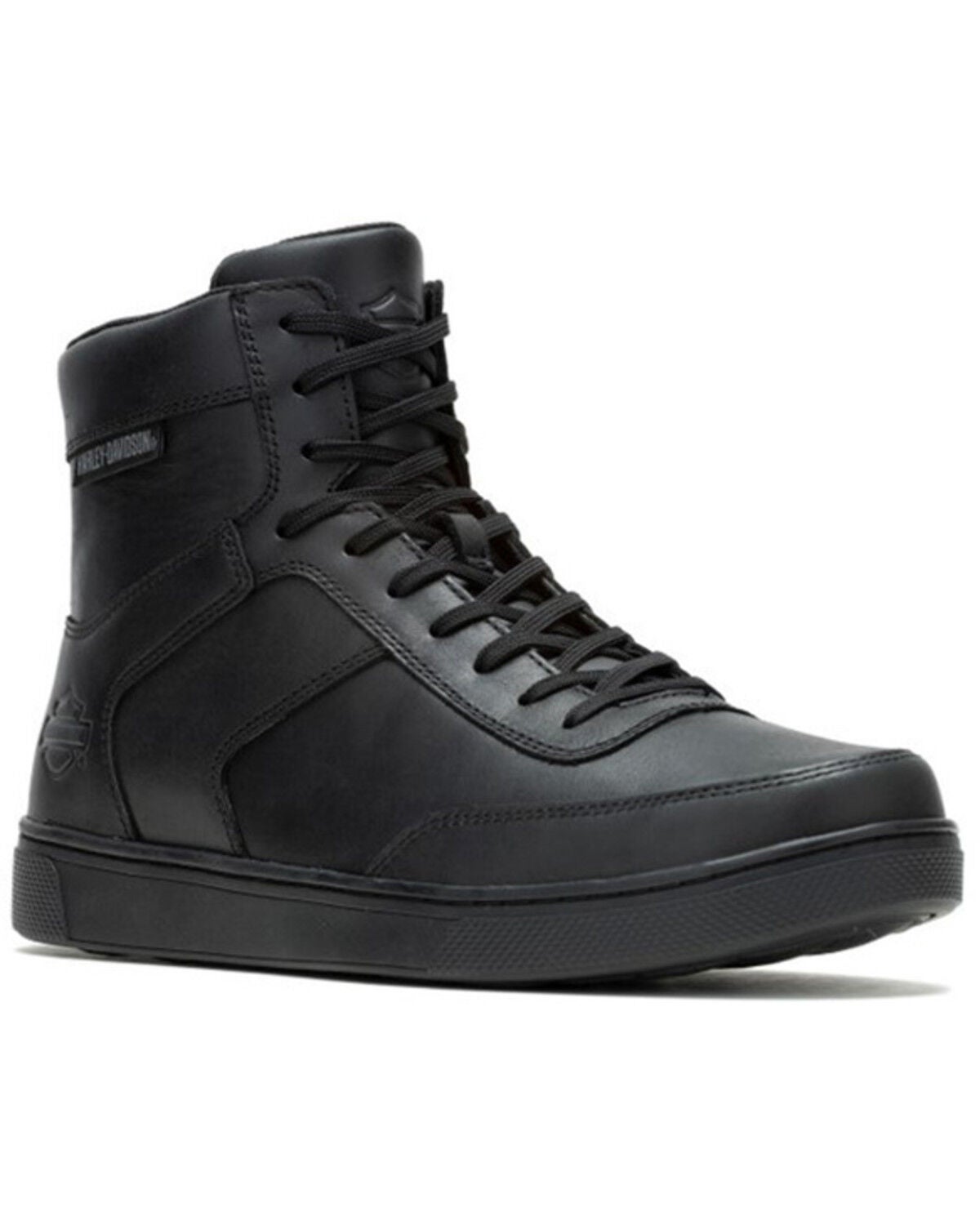 Harley Davidson Men's Grady Motorcycle Sneakers, Black, hi-res