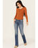 Image #1 - Idyllwind Women's Rebel Mid Rise Bootcut Stretch Denim Jeans, Medium Wash, hi-res