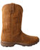 Twisted X Women's Wellington Waterproof Work Boots - Round Toe, Brown, hi-res