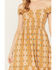Image #2 - Rock & Roll Denim Women's Southwestern Print Maxi Dress, Mustard, hi-res