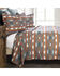 Image #1 - Carstens Home Wrangler Checotah Twin Quilt Set - 2 Piece, Multi, hi-res